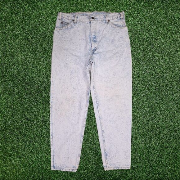 VINTAGE LEVIS 550 BLANK ORANGE TAB JEANS - Picture 1 of 10